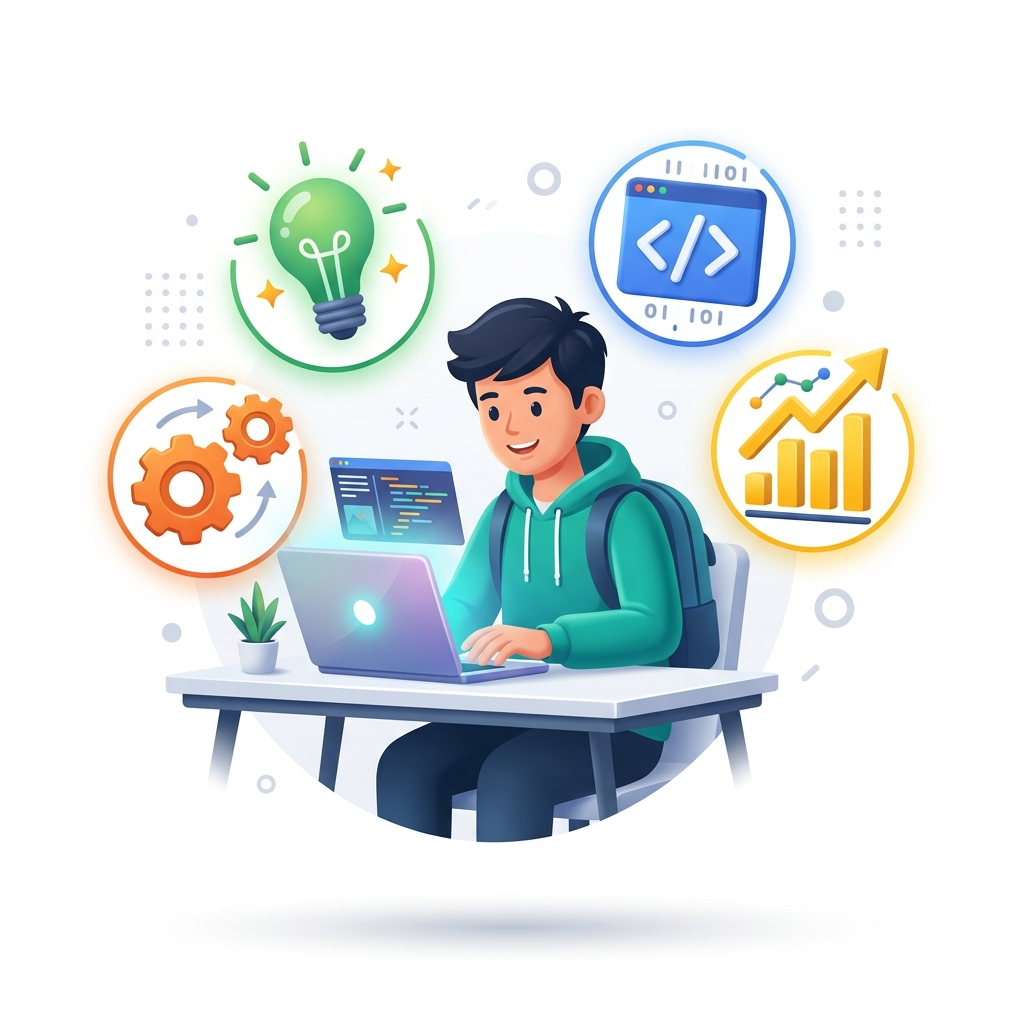 Skill Oriented Schooling Illustration